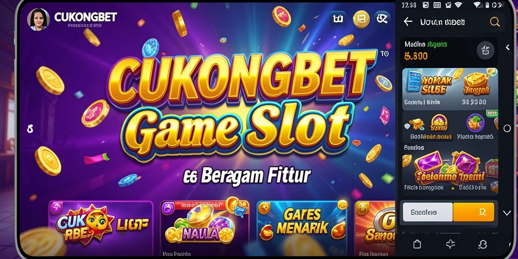 Screenshot gameplay CUKONGBET menampilkan mesin slot menarik dengan fitur bonus.