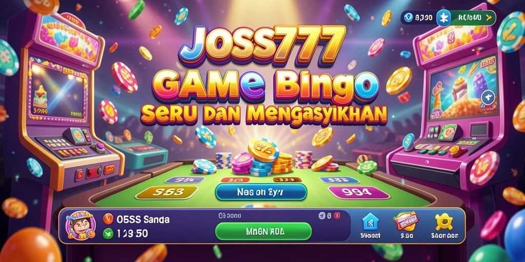Tampilan screenshot game Bingo JOSS777 dengan gameplay seru dan interaktif.