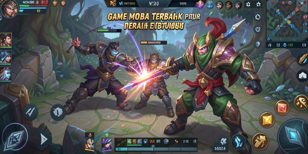 Tangkapan layar gameplay <strong>WOW388</strong> menampilkan aksi pertempuran yang mendebarkan.