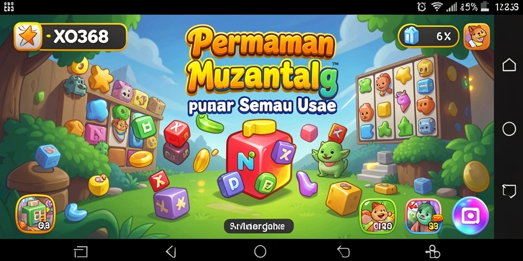 Screenshot gameplay XO368 menampilkan tantangan puzzle yang mengasyikkan.